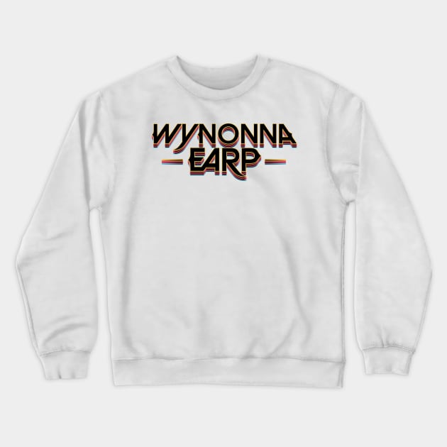 Wynonna Earp MultiColor Logo Crewneck Sweatshirt by VikingElf